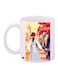 Cartoon Printed Coffee Mug White/Yellow/Blue