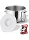 Azonee Stainless Steel Mixing Bowl for Kitchenaid, Mixing Bowl with Lid,4.5-5 Quart Tilt-Head Stand Mixer Bowl Cover, Stand Mixer Bowl Cover Prevents Spills (2 Pack)