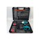 18V Cordless Impact Driver Kit with 2 Lithium Batteries, Charger, 17 Bits and Accessories