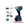 18V Cordless Impact Driver Kit with 2 Lithium Batteries, Charger, 17 Bits and Accessories