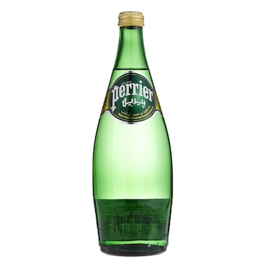 Perrier Sparkling Natural Mineral Water PET Bottle, 750ml