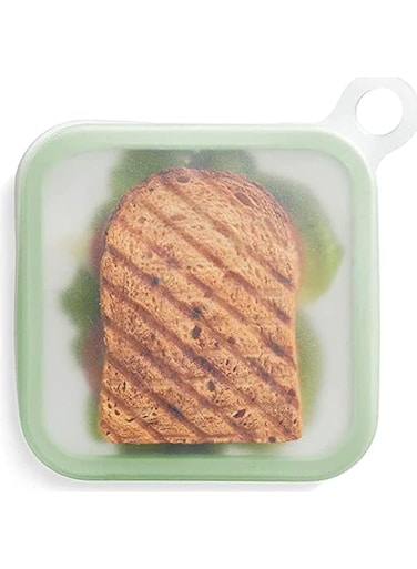 SYOSI Sandwich Lunchbox, Sandwich Bread Take-away Storage Packing Box Portable Silicone Bento Bag Student Office Worker Lunch Preservation Box, Practical Outdoor Lunch Box Durable