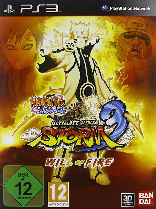 Bandai Bandai Naruto Shippuden Ultimate Ninja Storm 3 Will Of Fire Edition