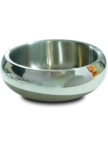 Mau Belly Double Wall Pet Bowl with Non-Slip Base, 360 ml Capacity
