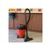 Wet/Dry Vacuum Cleaner with Wheels, 5-Piece Attachments, Red and Black