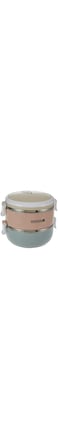 Royalford 1400 ml Two Layer Round Lunch Box, RF9294
