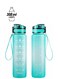 ater Bottle with Motivational Time Marker to Ensure You Drink Enough Water Daily for Fitness Gym and Outdoor Sports With water bottle brush