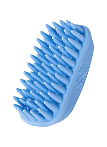 Aputue Dog Bath Brush, Pet Bath Brush, Hair Grooming Cleaning Brush, Soft Silicone Dog Shampoo Brush, Multi-Functional Pet Massage Brush for Short &amp; Long Haired Dogs