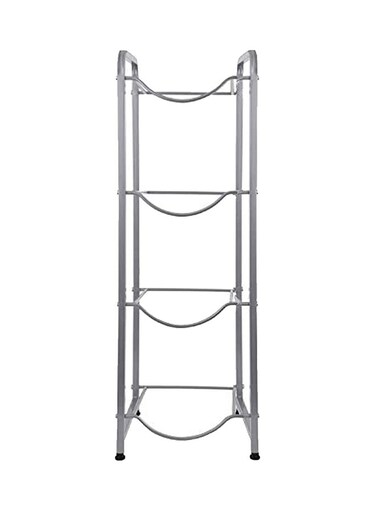 4 Tier Water Bottle Storage Rack Assorted Colour 108cm