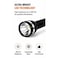 Rechargeable LED Flashlight 4 Pack, Aluminium Alloy Torch, 360LM, 6000mAh Battery, USB Rechargeable