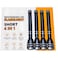 Rechargeable LED Flashlight 4 Pack, Aluminium Alloy Torch, 360LM, 6000mAh Battery, USB Rechargeable