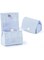 KASTWAVE Mini Velvet Ring Box - Elegant Blue Jewelry Pouch for Rings &amp; Earrings, Great Gift for Women, Girls, Moms &amp; Friends