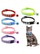 Proxima Direct 6PCS Cat Collar with Bell, Adjustable Kitten Collar, Anti Strangulation Puppy Collar
