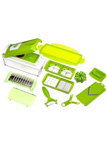 Vegetable And Fruit Slicer Green/White