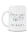 Trend Setters Friends The Television Series &ndash; How You Doin &ndash; OFFICIAL MERCHANDISE - 11 oz White Ceramic Coffee or Tea Mug &ndash; Perfect for Gifting or Collecting