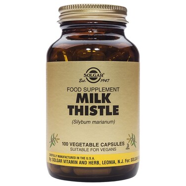Solgar &ndash; FP Milk Thistle 100 Vegetable Capsules