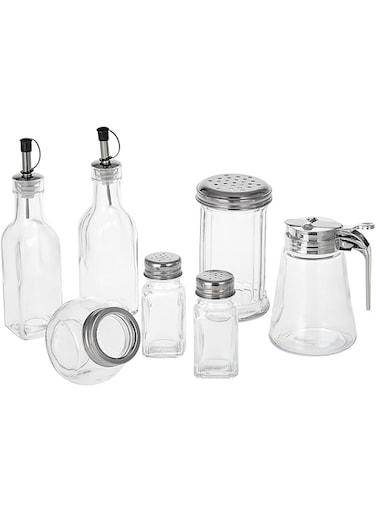 Harmony Table Top Cruet Set - 7 Pieces