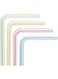 Flexible Disposable Drinking Straws - 6mm Diameter   Individually Wrapped   Ideal for Cold Beverages, Juices, and Smoothies   Durable &amp; Eco-Conscious (Pack of 500)