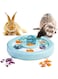 SYOSI Dog Puzzle Toys, Dog Treat Puzzle, Dog Puzzle Feeder, Interactive Pet Treat Game Rabbit Toys Dog Entertainment Toys, Food Puzzle Dispensing Slow Feeder for IQ Training Boredom Relief