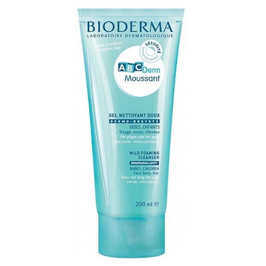 Bioderma ABCDerm Moussant Ultra-Gentle Soap-Free Baby Cleansing Gel 200ml