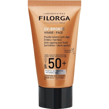 Filorga UV-Bronze SPF50+ Anti-Ageing Sun Fluid For Face, 40ml