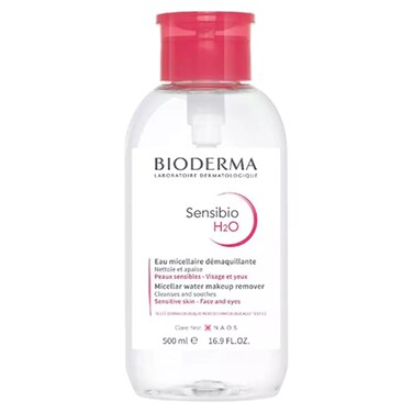 Bioderma Sensibio H2O Make-Up Removing Micelle Solution, 500ml