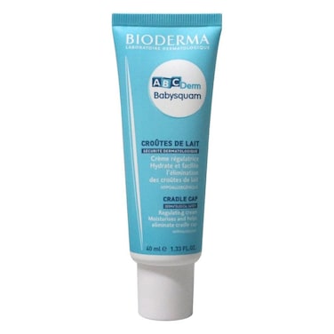 Bioderma ABCDerm Babysquam Keratoregulating Cream For Cradle Cap 40ml