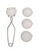 Ceramic Quartz Crucible Dish Cup Melting Gold Silver Copper Whip Tongs Handle Jewelry Refining Casting Pot