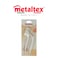 Metaltex Garlic Press &ndash; White Epoxy Coated, Durable &amp; Dishwasher Safe