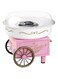Nostalgia PCM306PK Vintage Hard Free Countertop Cotton Candy Maker, Includes 2 Reusable Cones And Sugar Scoop &ndash; Pink