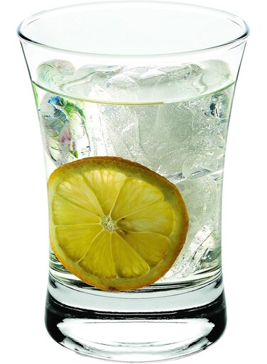 Pasabahce Azur Tumbler Set 210ml &acirc;&euro;&ldquo; 3 Piece Clear Glass Tumblers &acirc;&euro;&ldquo; Stylish Everyday Drinkware &acirc;&euro;&ldquo; 1036220