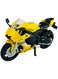 MSZ - YAMAHA YZF-R1 - Yellow   Die-Cast Replica, Ultimate Collector's Item, Limited Edition   Size - 1:12, For Kids 3+
