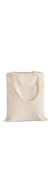 M&amp;B Tote Shopping Bag Reusable Cotton Canvas Large Personalized Custom grocery, Beach Tote Bags Foldable for women work, Travel, School college book laptop gym with Extra Strong 13" Handle