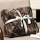 Fluffy Ruched Faux Fur Throw Blanket for Couch,Cozy Plush Soft Luxury Warm for Fall Winter,Reversible Furry Thick Lightweight Blanket for Bed Sofa,Aesthetic Room Decor,Throw (127 cm x 152 cm), Brown