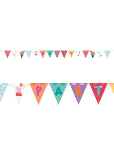 amscan Peppa Pig Bunting