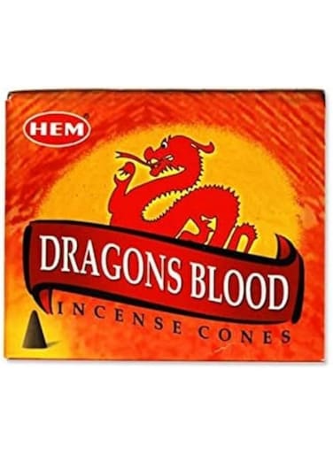 HEM Dragon's Blood - 10 Cones - Incense From India [Misc.]