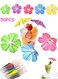 Cocktail Decorative Garnishes Umbrellas, 50 Pcs Cocktail Umbrellas for Drinks, Mini Paper Umbrella Cocktail For Tropical Tiki Bar Hawaiian Beach Pool Luau Party Decorations etc