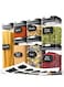 Airtight Food Containers for Kitchen and Pantry Organisation and Storage 7 Plastic Food Containers with Locking Lids Sugar Flour Pasta and Cereal Jars with Labels and Labels