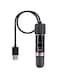 USB Aquarium Heater 10 W Mini Aquarium Heating Rod with Thermostat, Thermostat Aquarium Turtle Heater for Small Aquariums for Salt Water and Freshwater