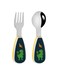 Kiddo Dinosaur Kid's Spoon &amp; Fork Cutlery Set with Case