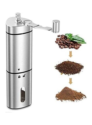 Coffee Grinder Silver &acirc;&euro;Ž21 x 12 x 6cm