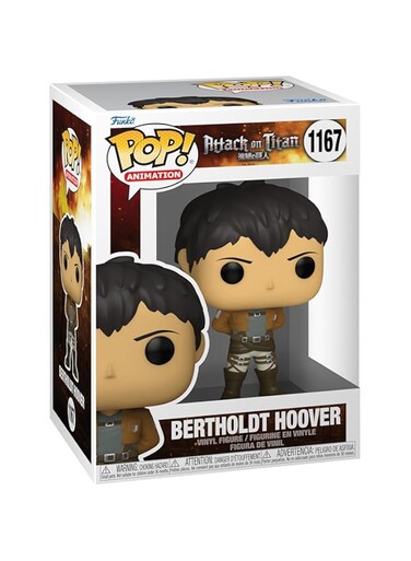 Funko Pop! Animation: Attack on Titan - Bertholdt Hoover - Collectable Vinyl Figure - Gift Idea - Official Merchandise - Toys for Kids &amp; Adults - Anime Fans - Model Figure for Collectors and Display