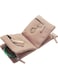 AUFUYAOLIN Jewelry Organizer Bag with Zipper - Women Travel Jewelry Organizer Foldable Jewelry Display Pouch Jewelry Storage Case for Necklaces Earrings Rings Bracelets Champagne