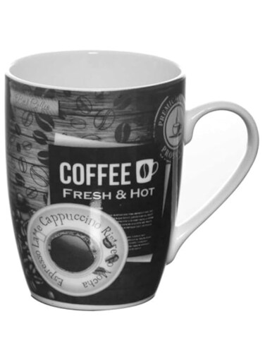 Delcasa 12Oz Bullet Mug   Large Coffee &amp; Tea Traditional Extra Coffee/Tea Mug, Thick Wall Small Portable Comfortable Handle Ideal For Hot Cold Drinks