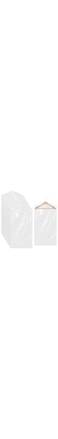 Sliverdew 20 Pack Garment Bags for Hanging Clothes Plastic Garment Bags Clear Clothes Covers Dry Cleaner Bags Hanging Dust-proof Garment Bags for Dry Cleaner, Home Storage, Travel (60x90cm)