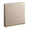 Legrand Galion 4-Gang 1-Way Switch, 16A 250V, Rose Gold Finish &ndash; 282406C1