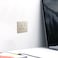 Legrand Galion Single Pole 13A Switched Socket Outlet with Earth Connection, British Standard, Champagne &ndash; 282432C2