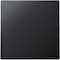 Legrand Mallia Senses 1 gang 2-way switch, 16A 250V, Screw-Type Terminal, Matt Black-281001MB