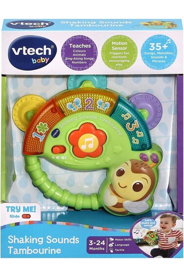VTech Baby Shaking Sounds Tambourine 80-558603