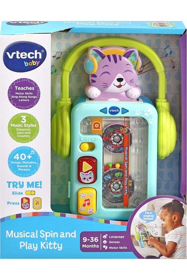 VTech Musical Spin And Play Kitty 80-561003